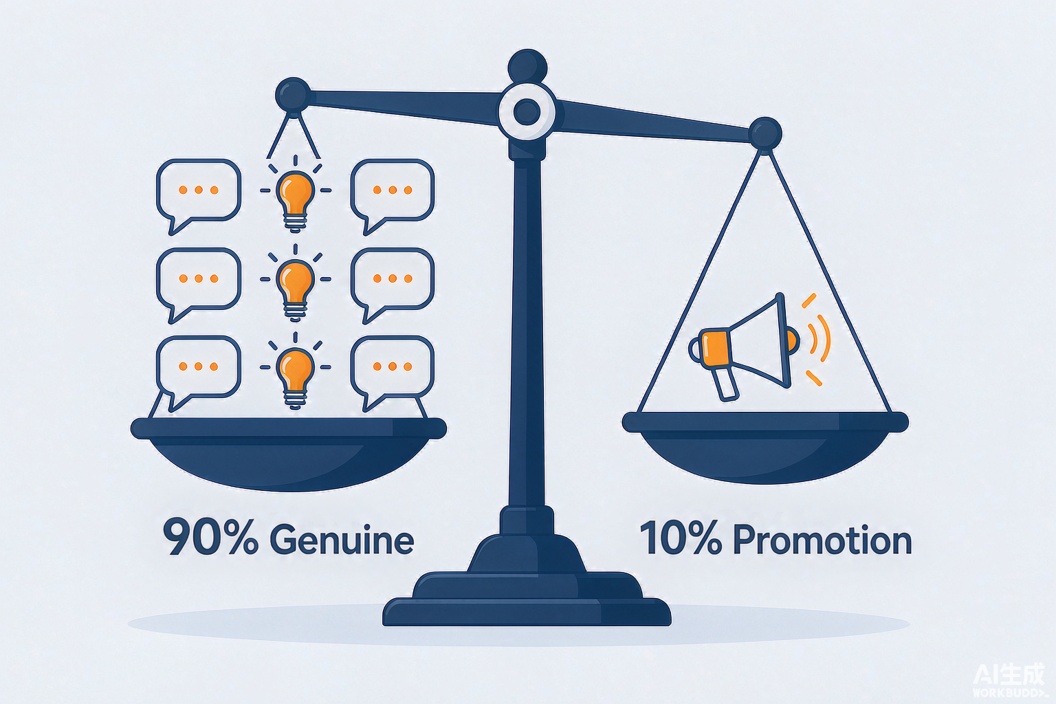 Reddit 90/10 rule infographic