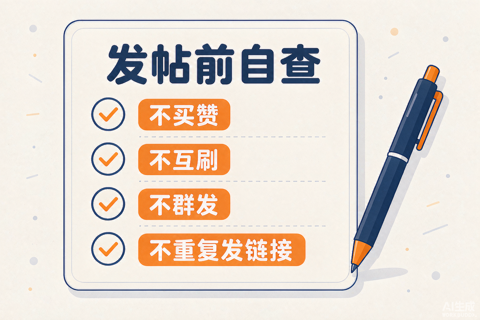 Reddit发帖前安全自查信息图
