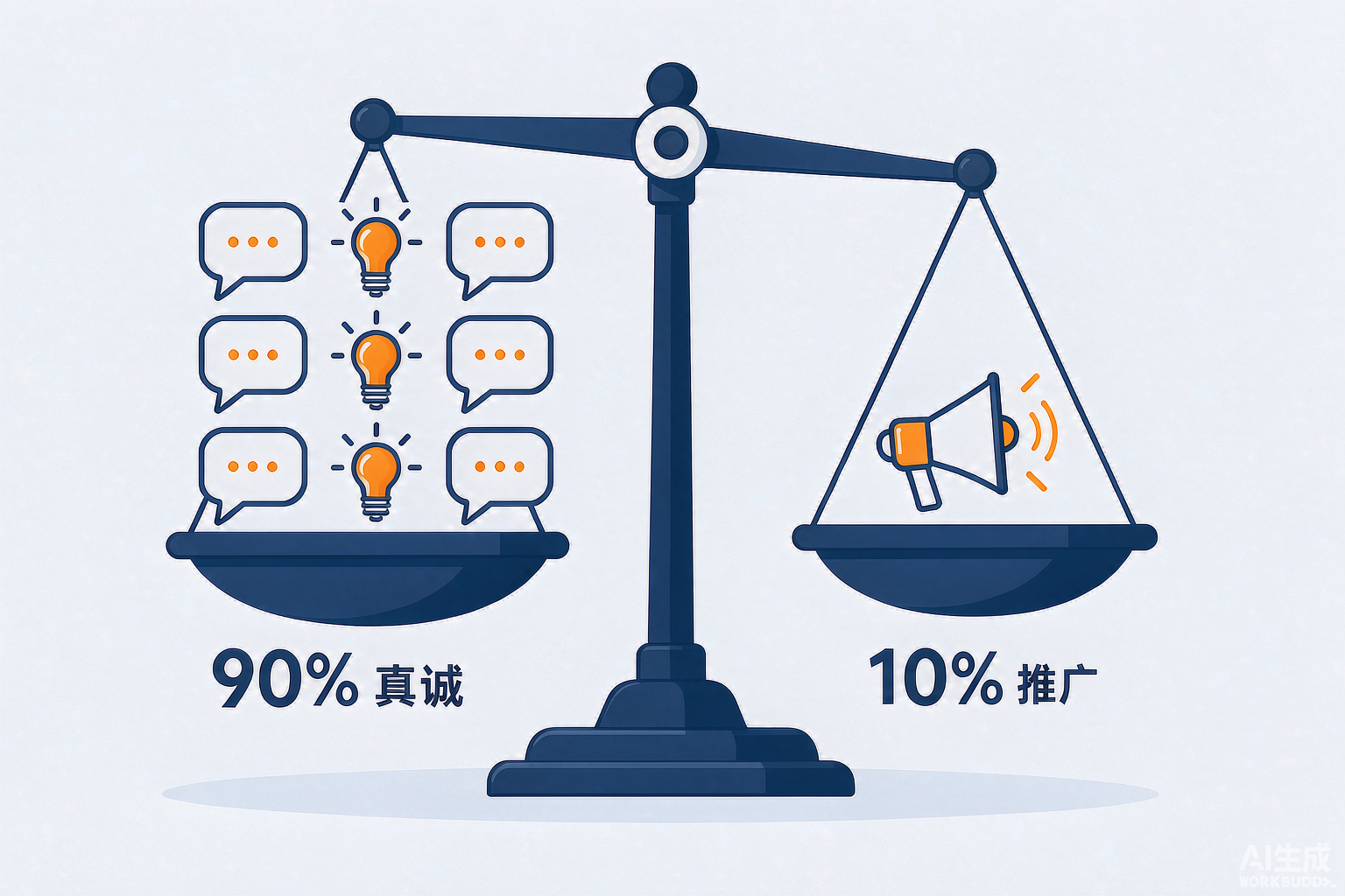 Reddit三条红线与90/10法则信息图