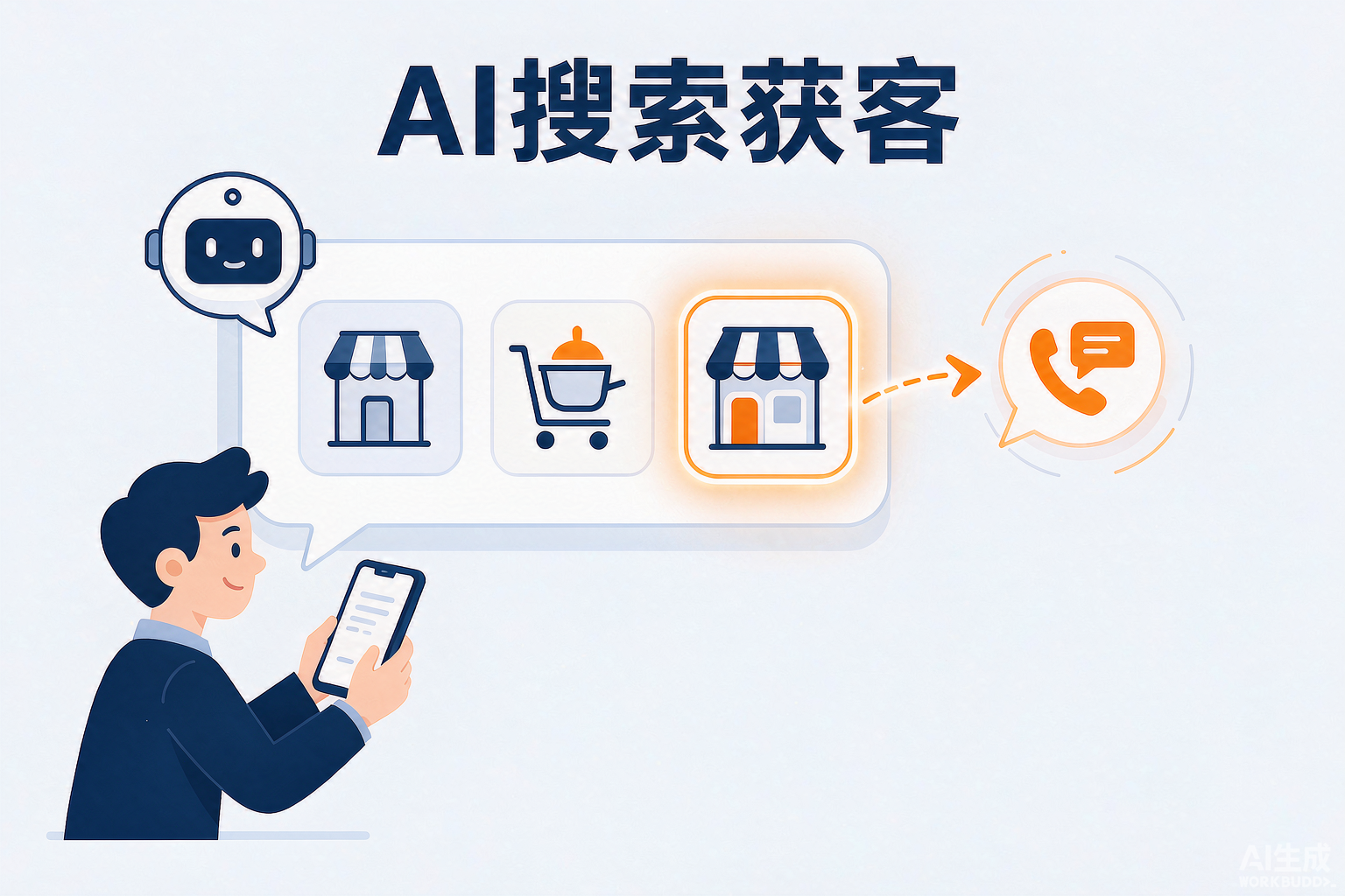 AI 搜索获客是什么？让 AI 主动推荐你的企业