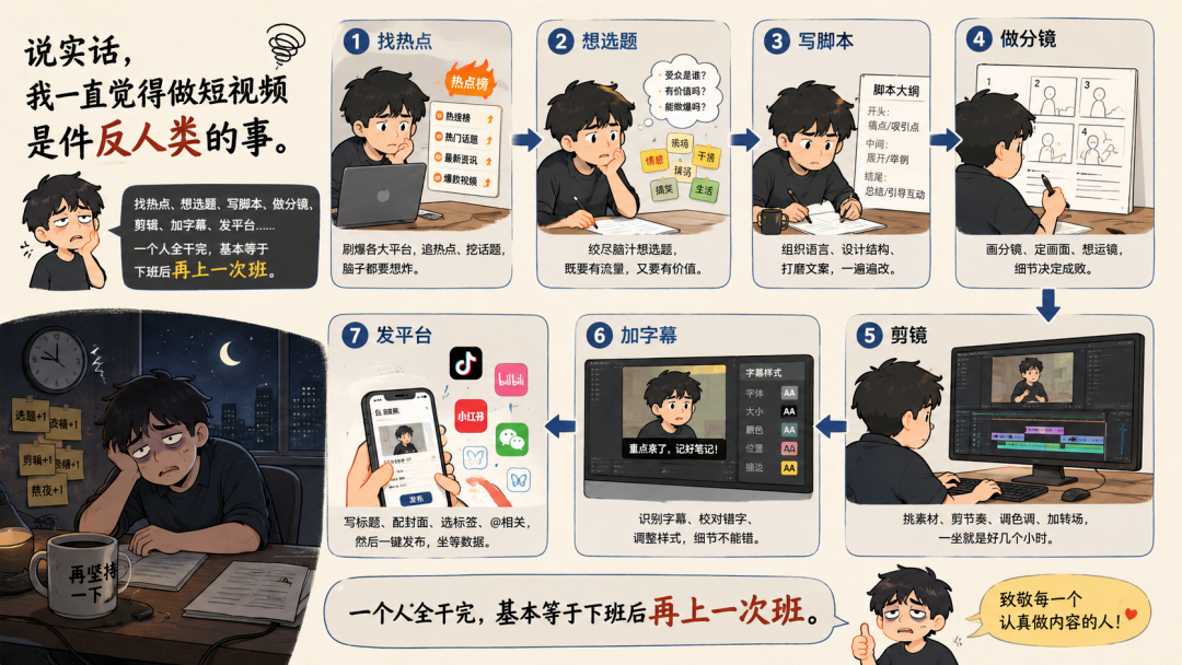 第 20 章 一句话召唤 AI 视频团队:在 WorkBuddy 里把短视频工作拆成两支 AI 专家团:一支负责自动生产视频,一支负责拆解爆款视频。(配图 1)