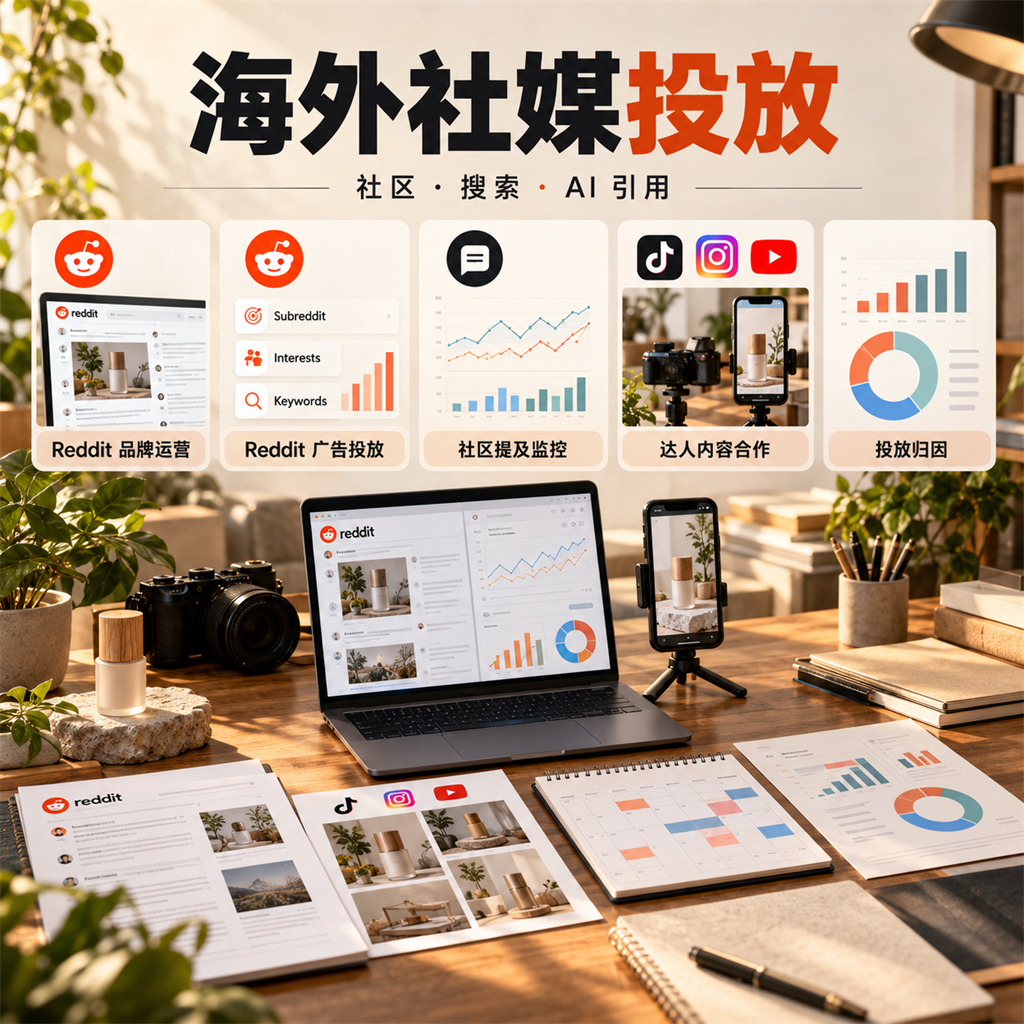 海外社媒投放与 Reddit 社区运营